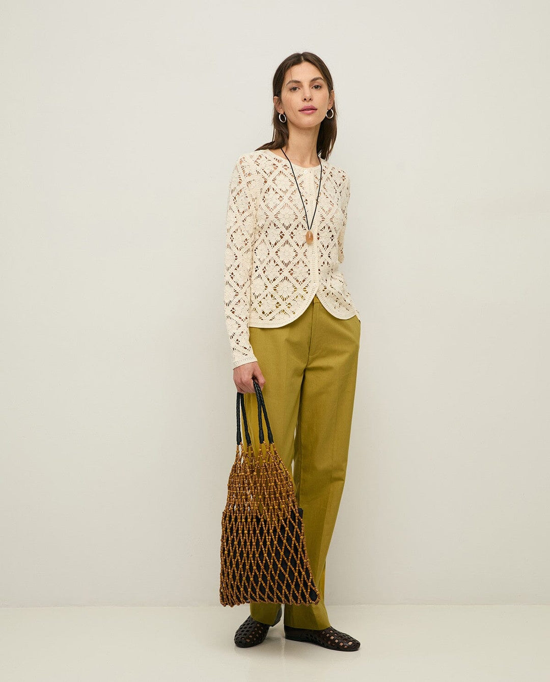 RITA CROCHET CARDIGAN Cardigan YERSE 