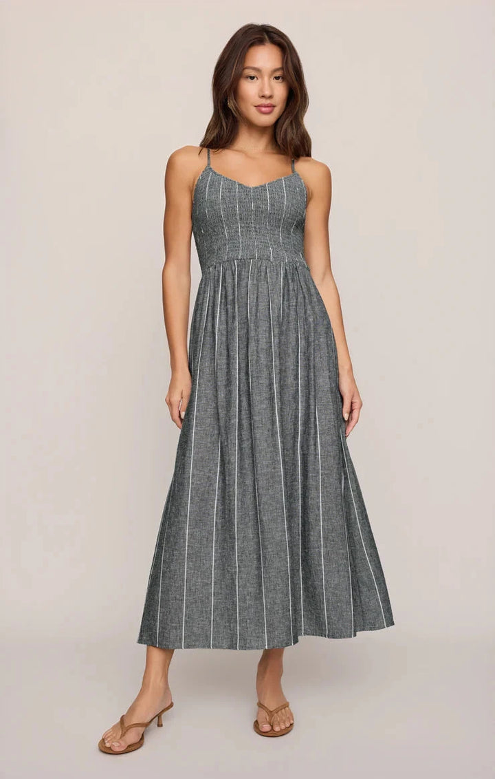 ROMY STRIPED LINEN DRESS Dress Z SUPPLY 