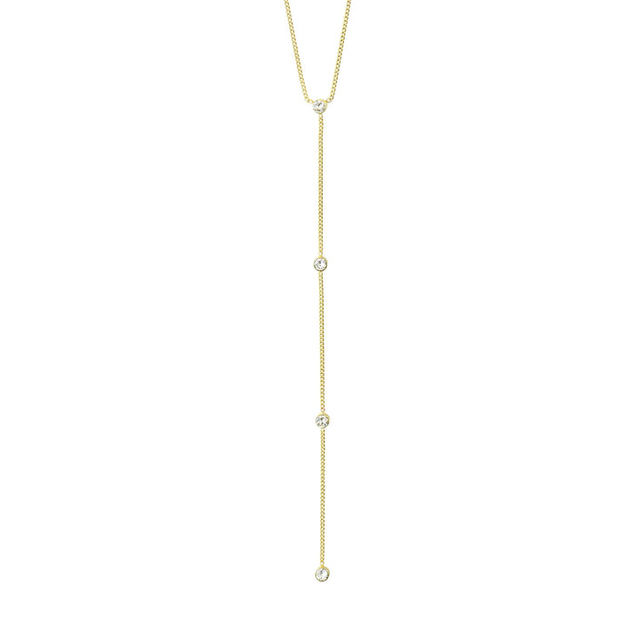 ROOT Y NECKLACE Jewelry PILGRIM GOLD PLATED 
