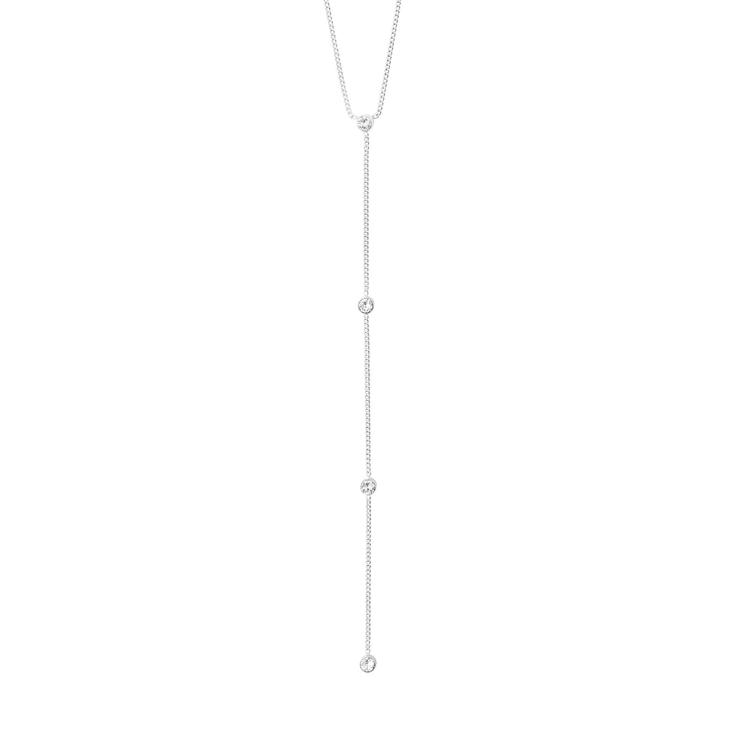 ROOT Y NECKLACE Jewelry PILGRIM SILVER PLATED 