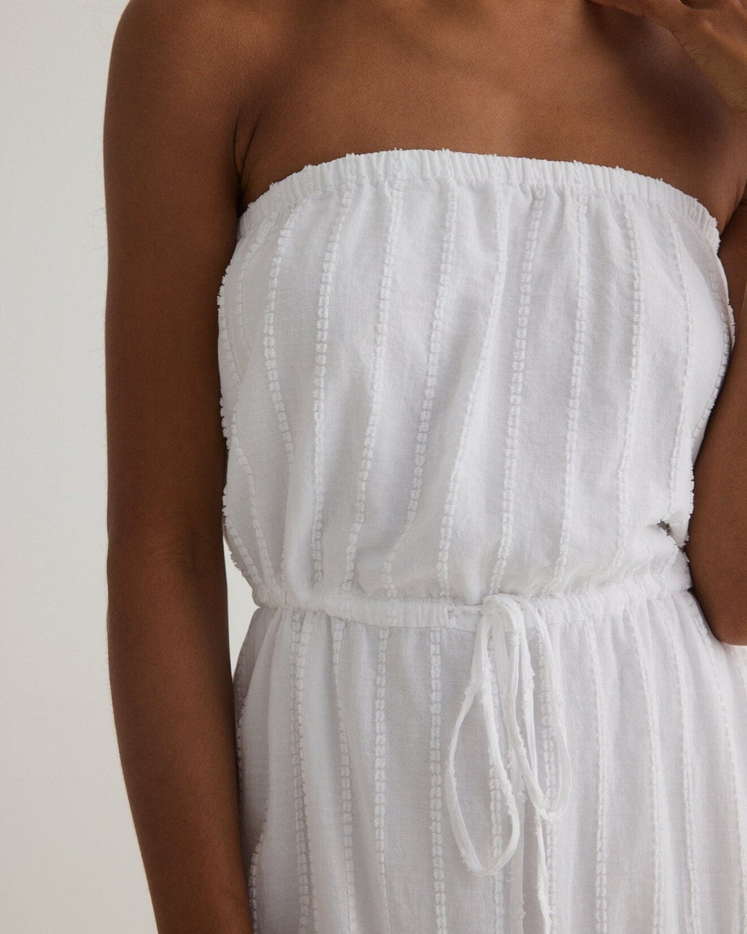 RUFFLE HEM MIDI DRESS Dress BELLA DAHL 
