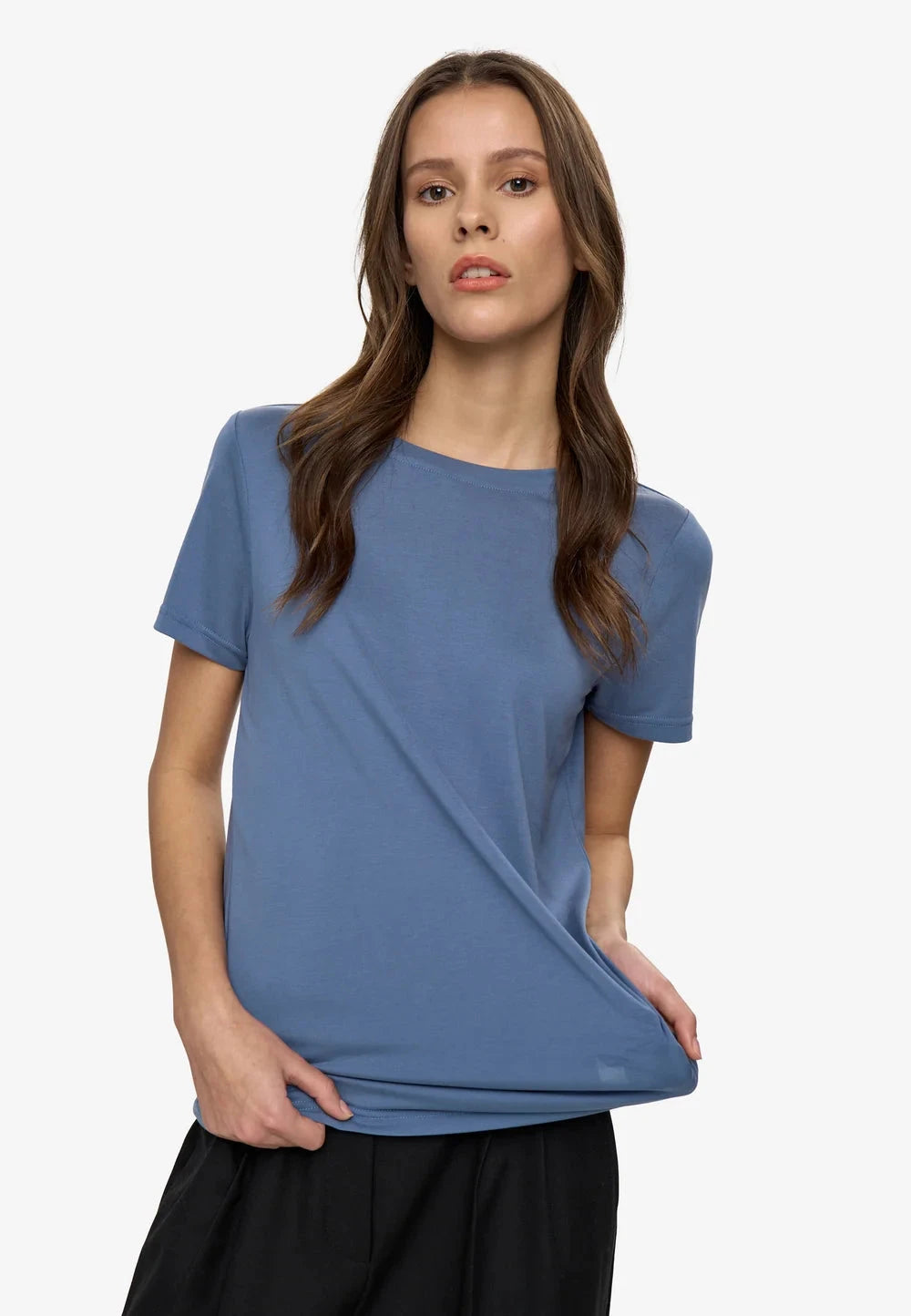 RYNAH T-SHIRT T-Shirt MINIMUM XS BLUE HORIZON 