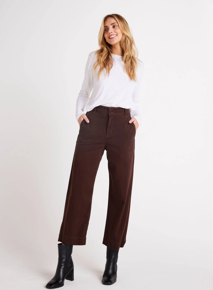 SAIGE WIDE CROP Pants BELLA DAHL 