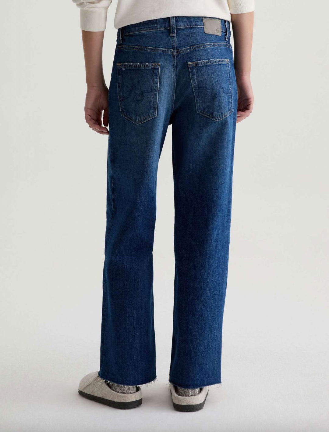 SAIGE WIDE CROP - WATERMIST DENIM AG 