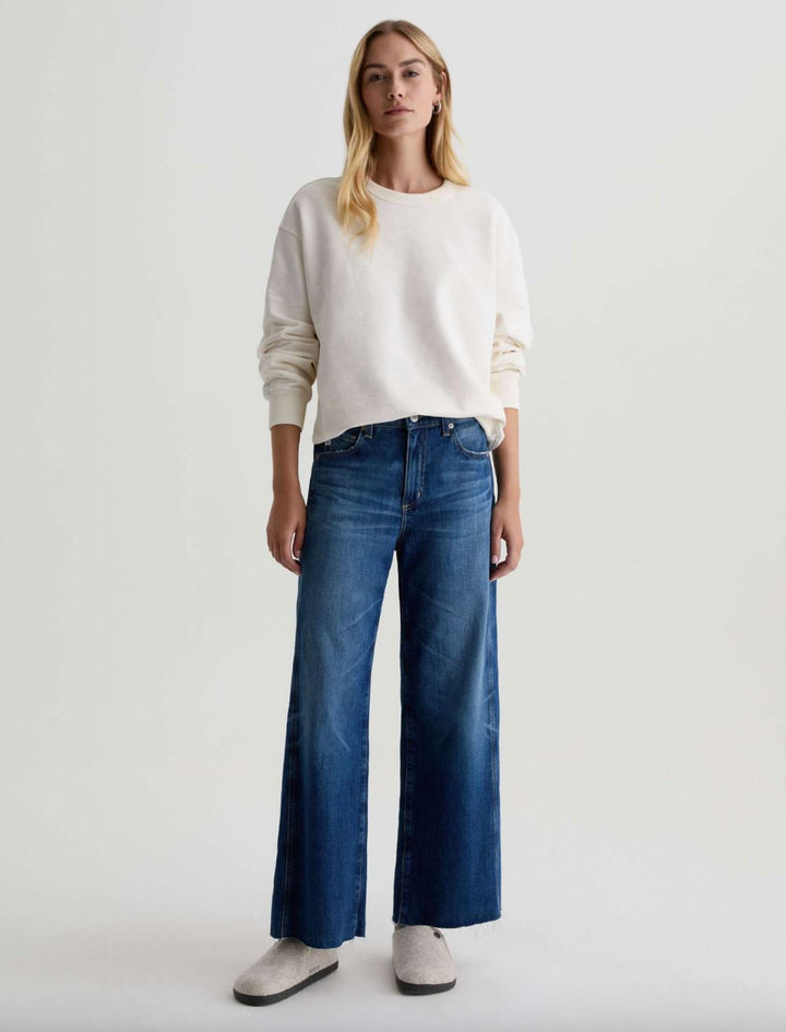 SAIGE WIDE CROP - WATERMIST DENIM AG 