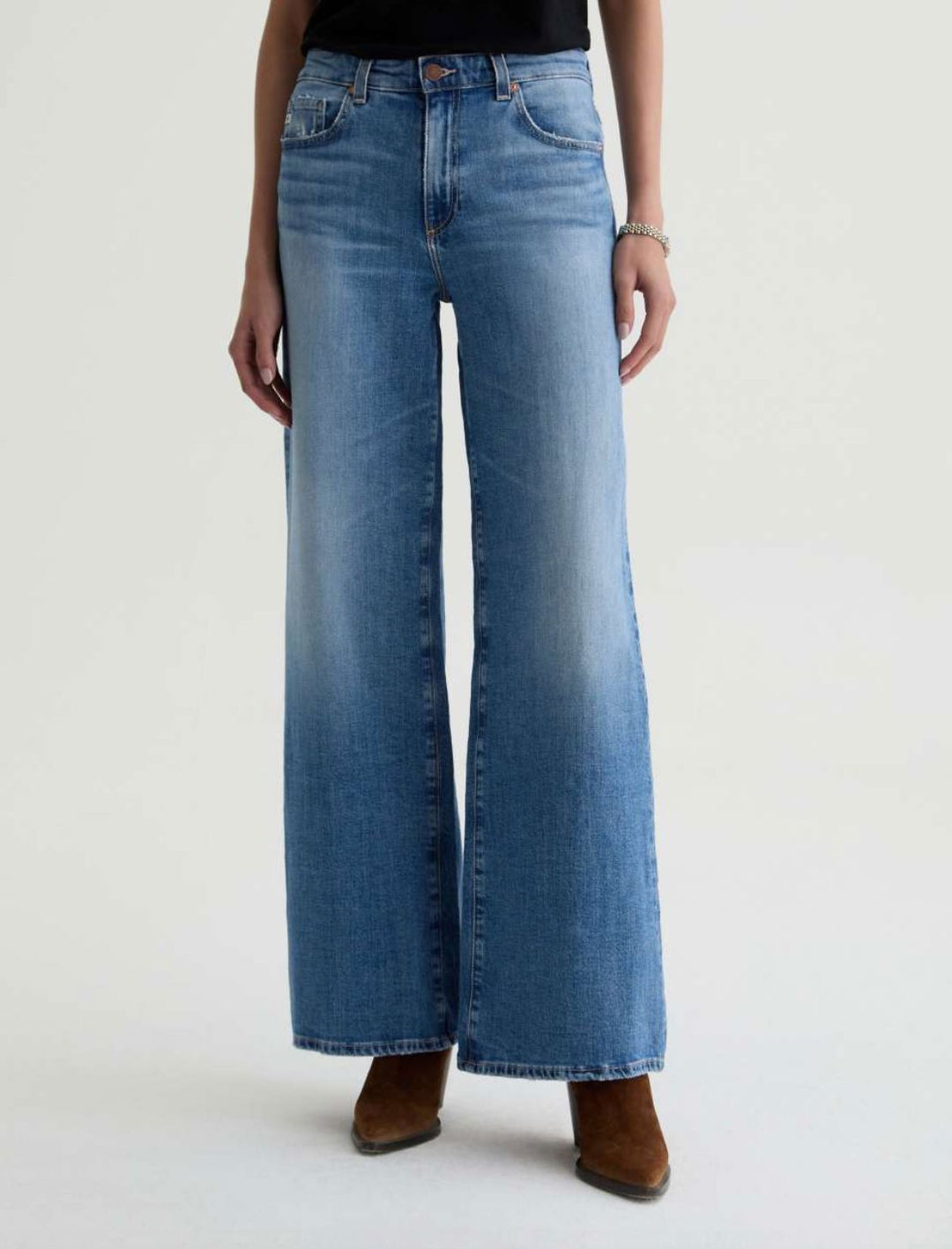 SAIGE WIDE LEG - AMERICAN WEST DENIM AG 