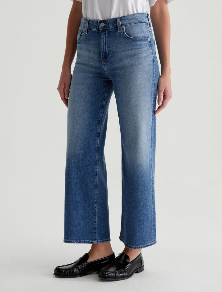 SAIGE WIDE LEG CROP - BELL CANYON DENIM AG 