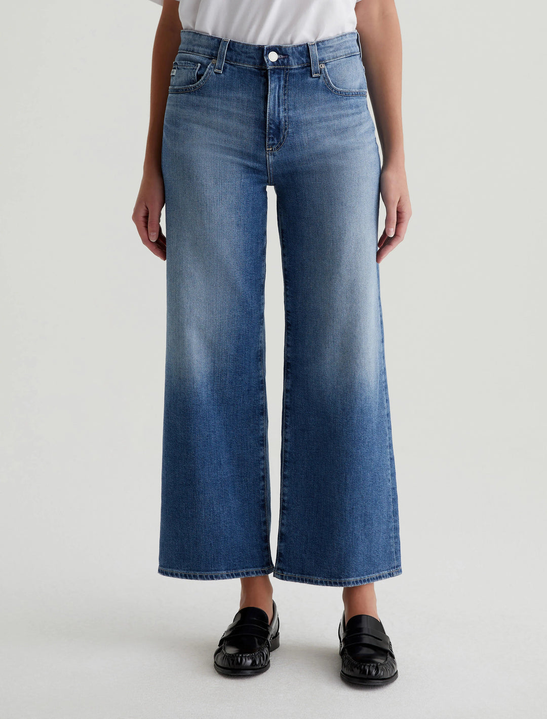 SAIGE WIDE LEG CROP - BELL CANYON DENIM AG 