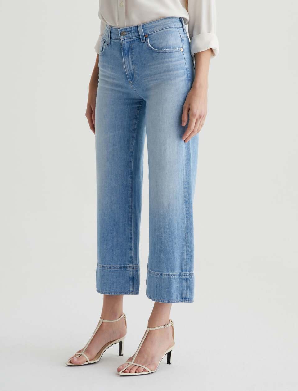 SAIGE WIDE LEG CROP - DANA POINT DENIM AG 