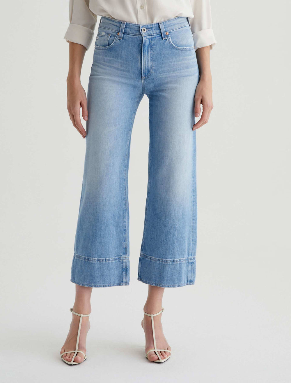SAIGE WIDE LEG CROP - DANA POINT DENIM AG 