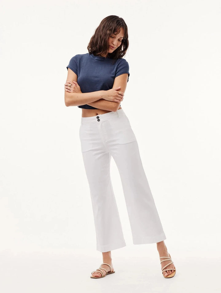 SAIGE WIDE LEG CROP Pants BELLA DAHL 