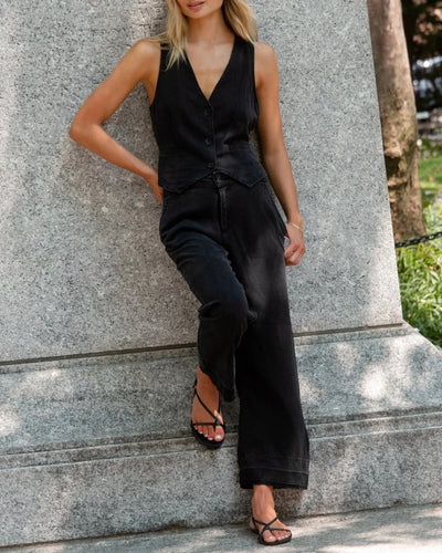 SAIGE WIDE LEG CROP Pants BELLA DAHL 