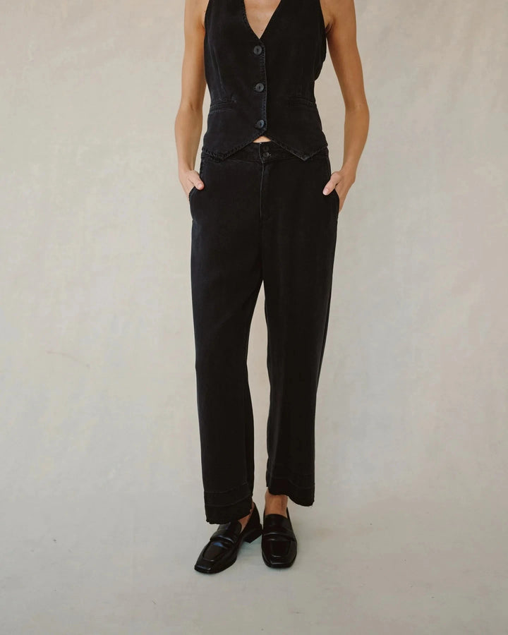 SAIGE WIDE LEG CROP Pants BELLA DAHL 