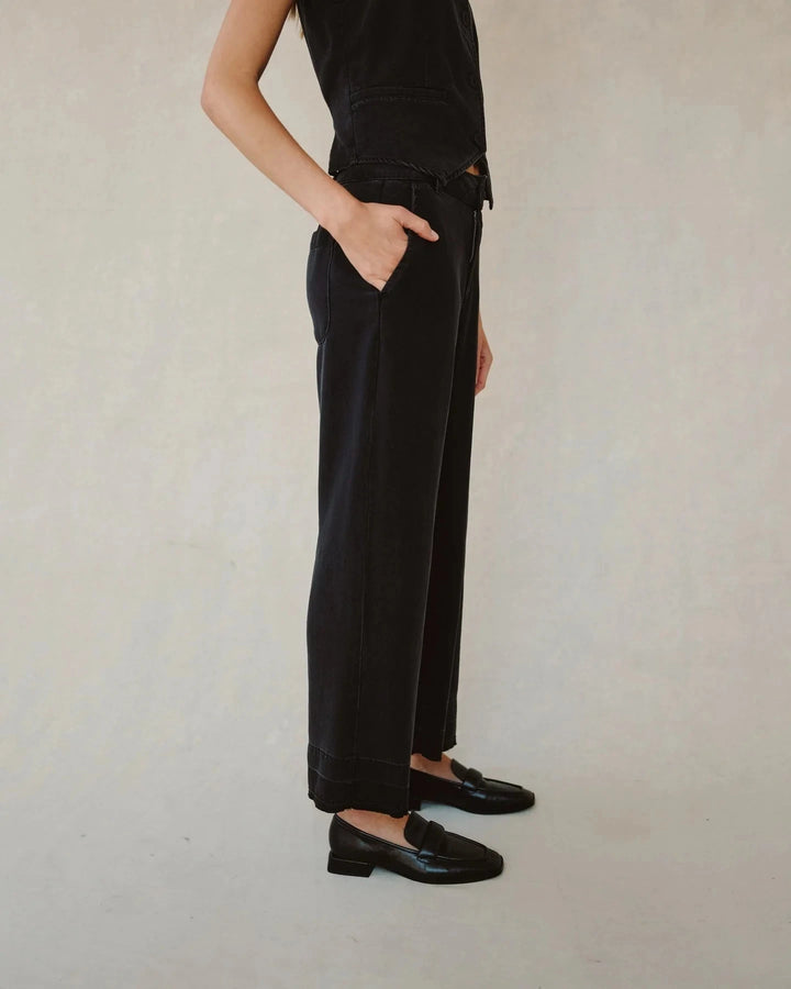 SAIGE WIDE LEG CROP Pants BELLA DAHL 