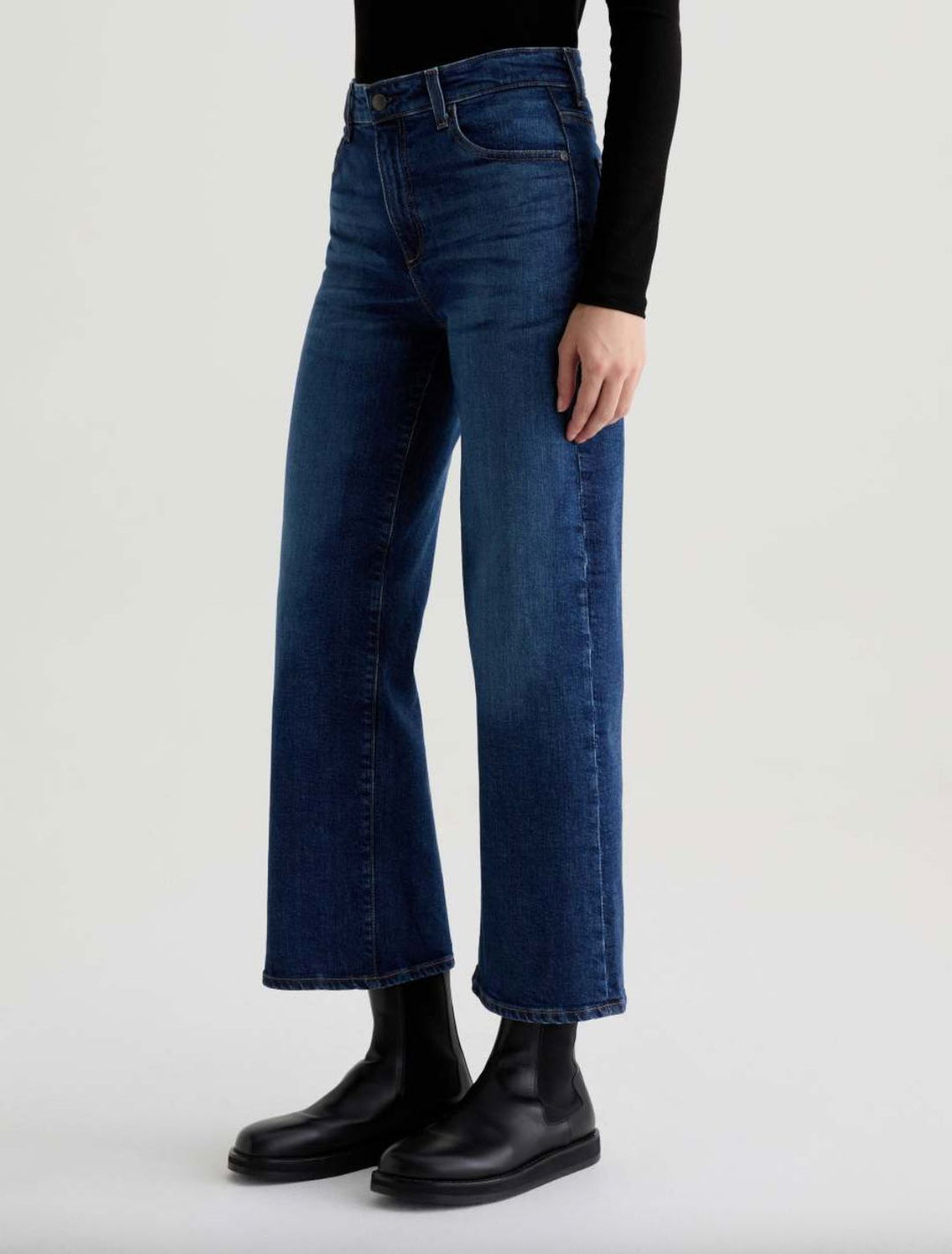 SAIGE WIDE LEG CROP - VEIL DENIM AG 