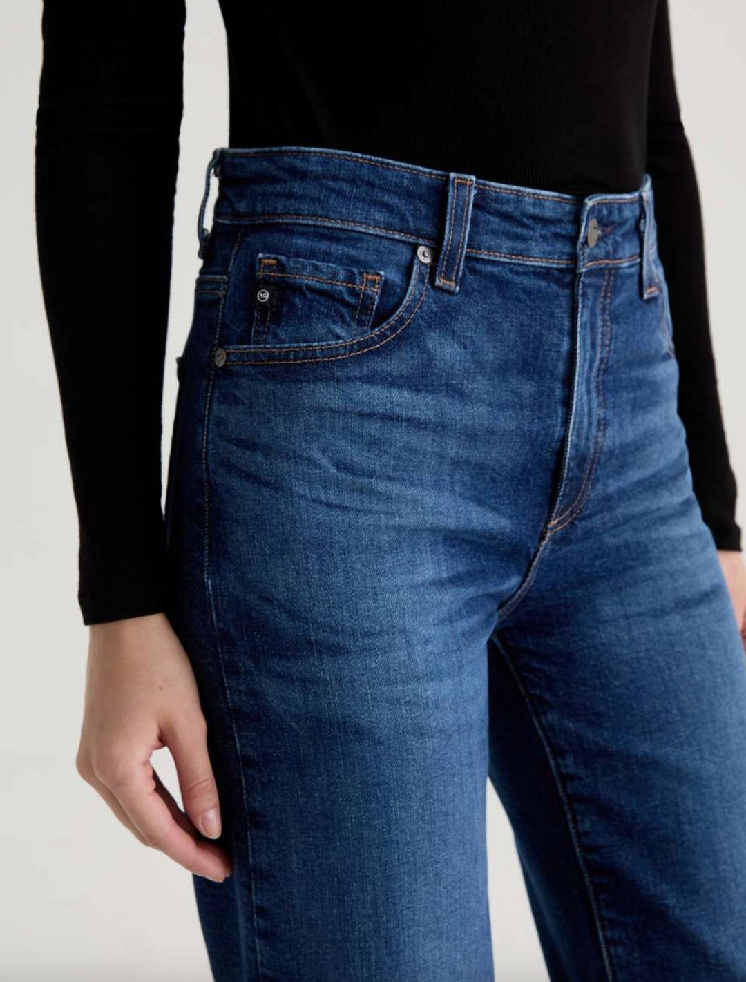 SAIGE WIDE LEG CROP - VEIL DENIM AG 