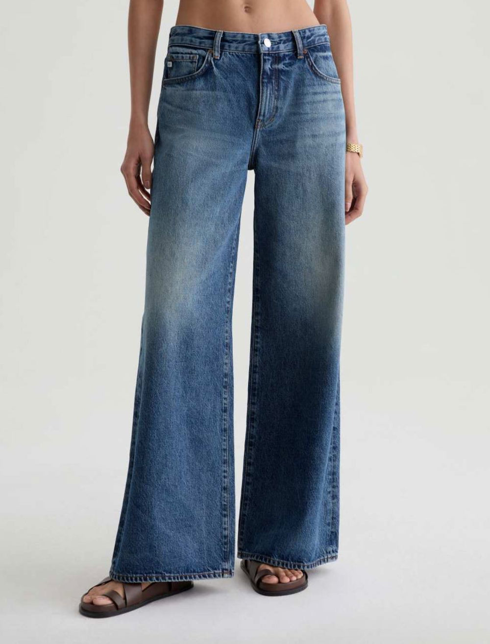 SAIGE WIDE LEG - NOSTALGIA DENIM AG 