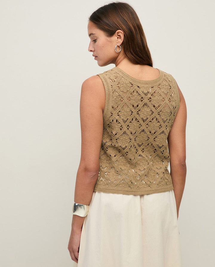 SAM CROCHET VEST TOP YERSE 