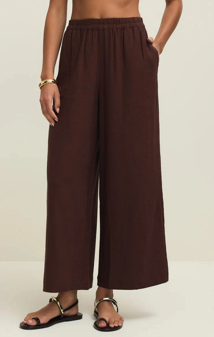 SCOUT LINEN PANT Pants Z SUPPLY 