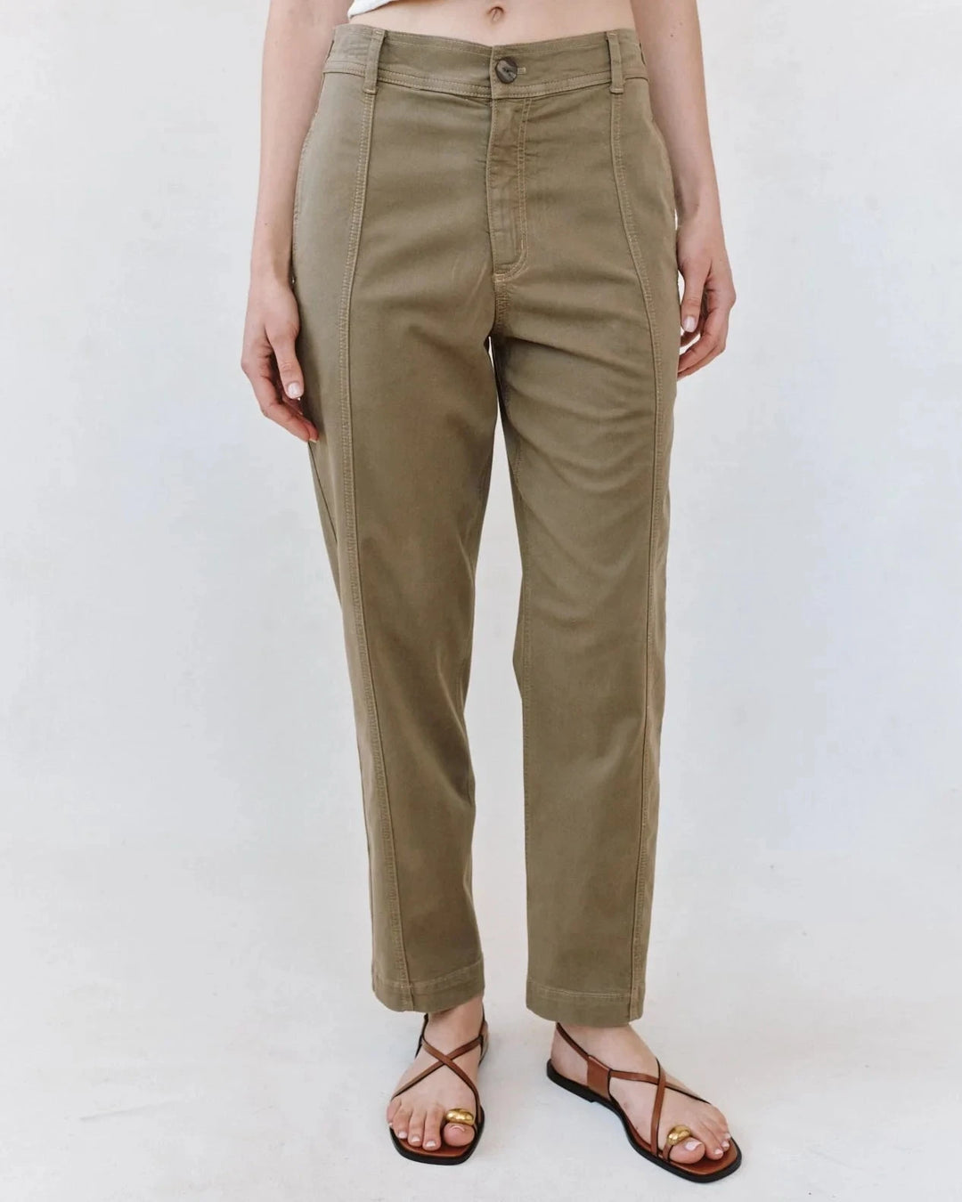 SEAMED SOFT BARREL PANT Pants BELLA DAHL 