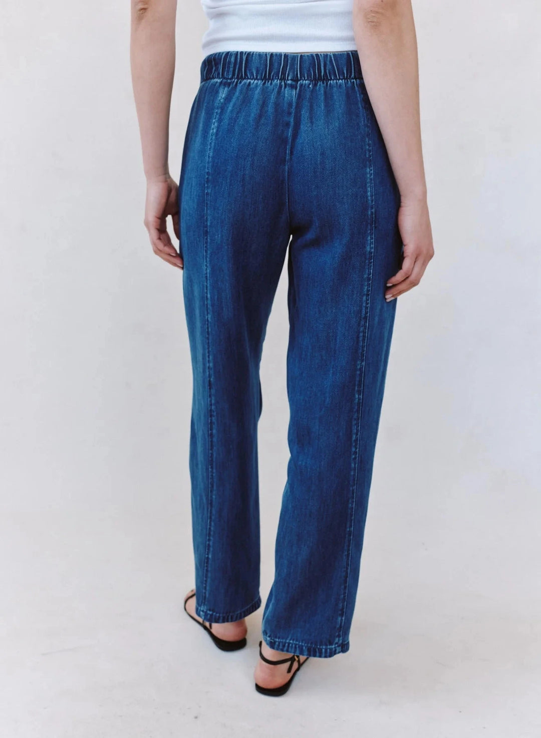 SEAMED SOFT BARREL PANT Pants BELLA DAHL 