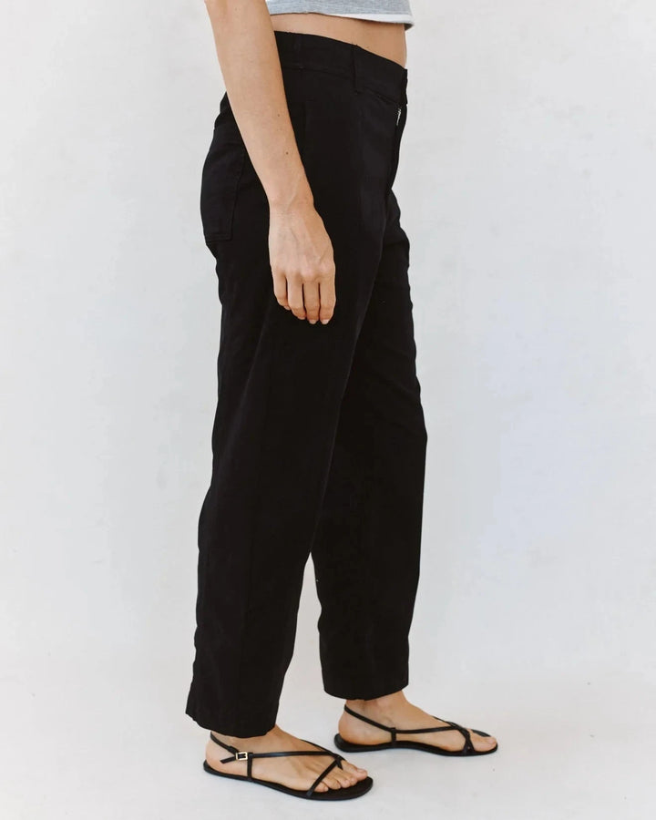 SEAMED SOFT BARREL PANT Pants BELLA DAHL 
