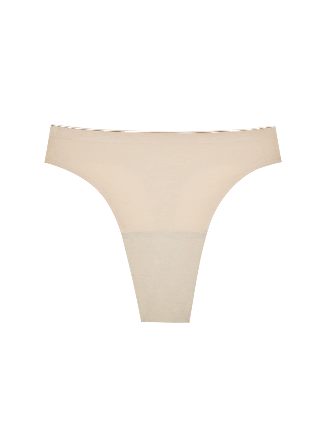 SEAMLESS HIGH RISE THONG ACCESSORIES HUHA XS BEIGE 