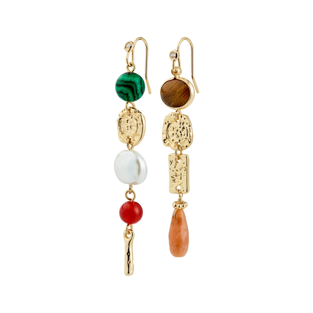 SENSE EARRINGS Jewelry PILGRIM GOLD PLATED 