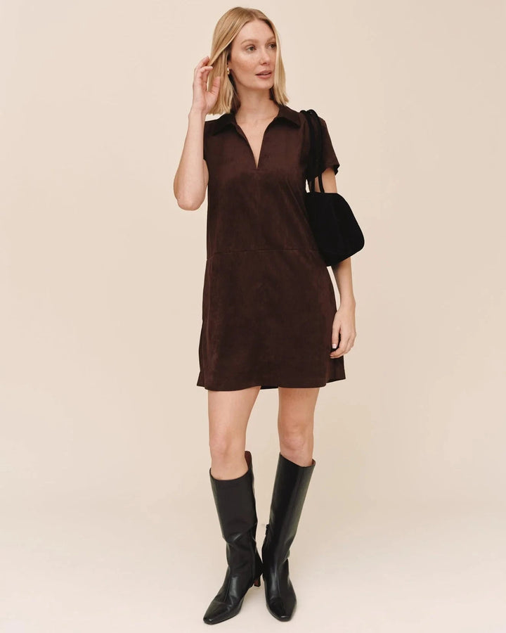 SHORT SLEEVE ALINE DRESS Dress BELLA DAHL 