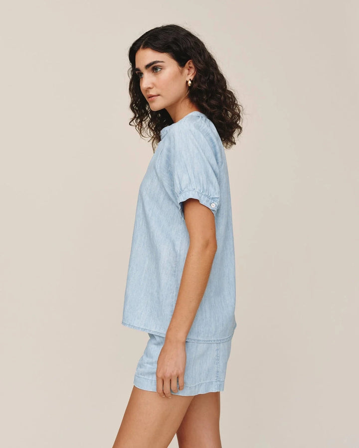 SHORT SLEEVE RAGLAN SHIRT blouse BELLA DAHL 