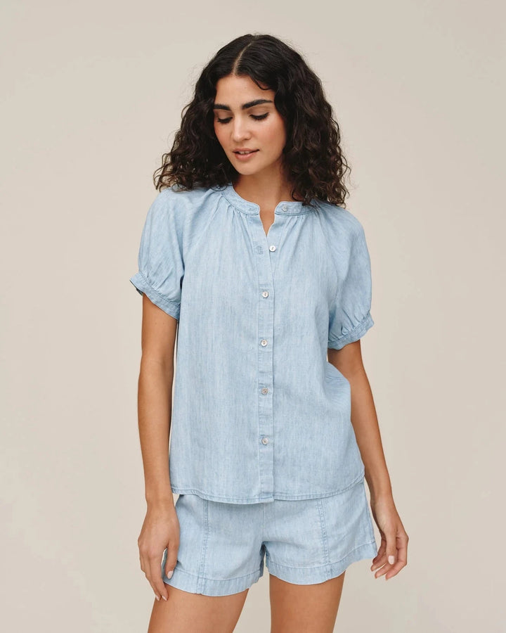 SHORT SLEEVE RAGLAN SHIRT blouse BELLA DAHL 