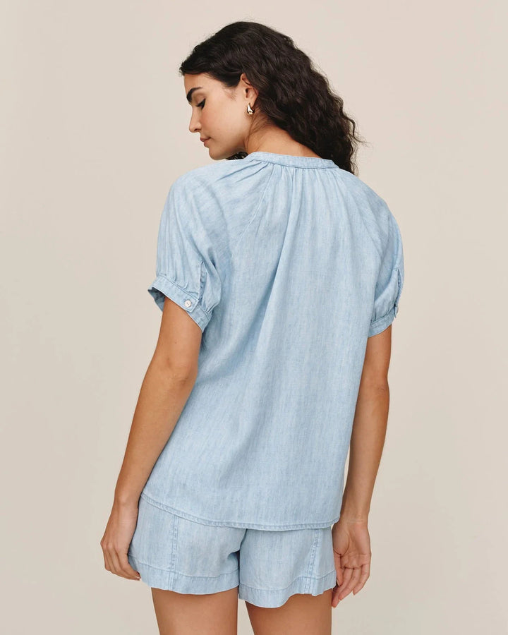 SHORT SLEEVE RAGLAN SHIRT blouse BELLA DAHL 