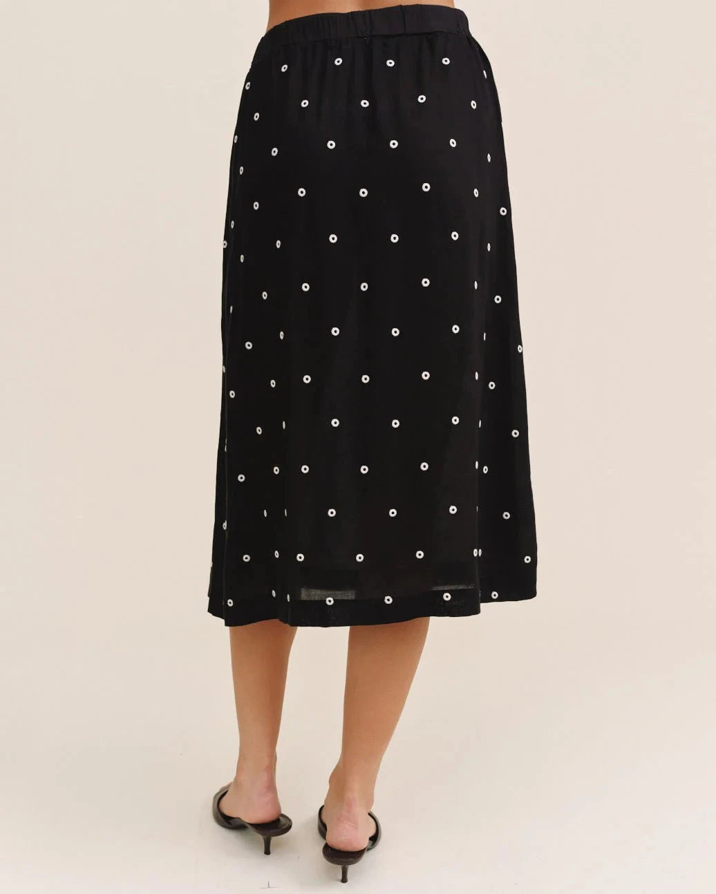 SIDE BUTTON SKIRT SKIRT BELLA DAHL 