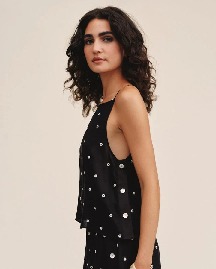 SIDE BUTTON TANK Tank BELLA DAHL 