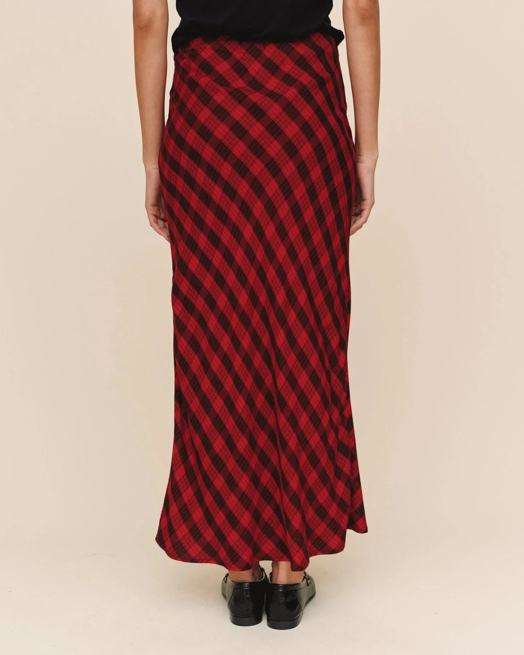 SIDE SLIT BIAS MAXI SKIRT SKIRT BELLA DAHL 