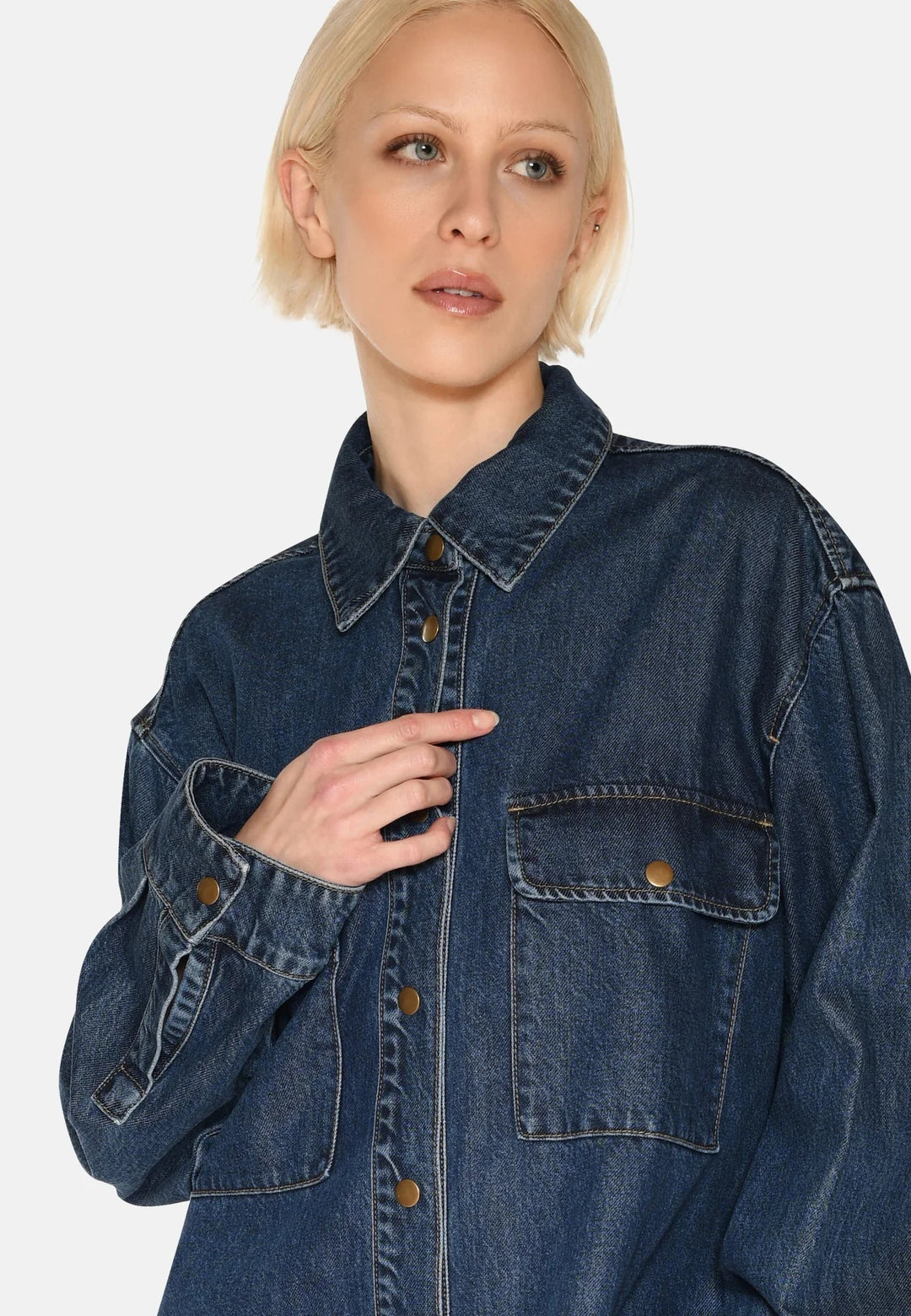 SIGGAS DENIM SHIRT TOP MINIMUM 