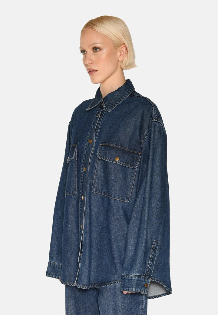 SIGGAS DENIM SHIRT TOP MINIMUM 