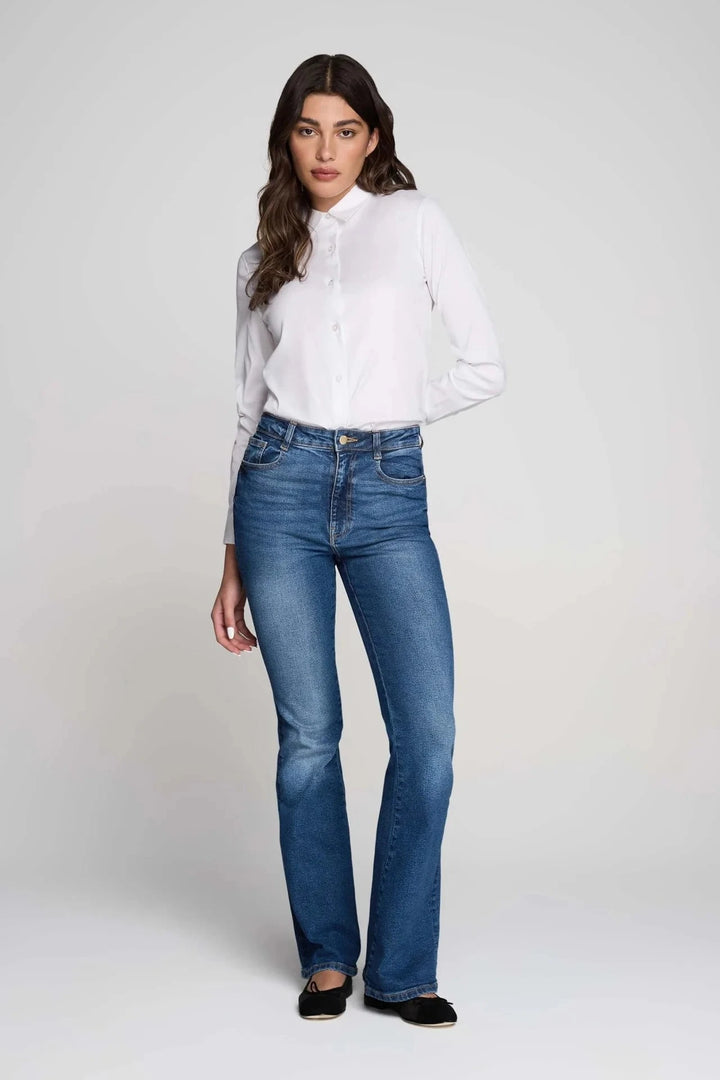 SIMPLY TAILORED SHIRT TOP PURE &amp; SIMPLE 