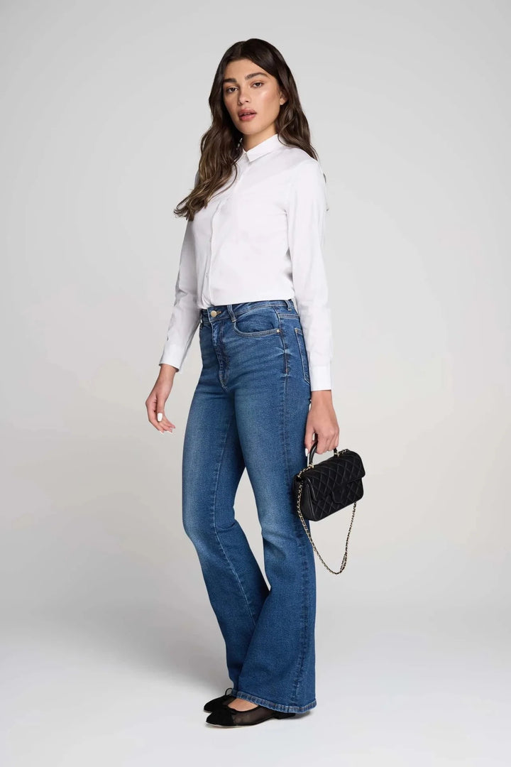 SIMPLY TAILORED SHIRT TOP PURE &amp; SIMPLE 