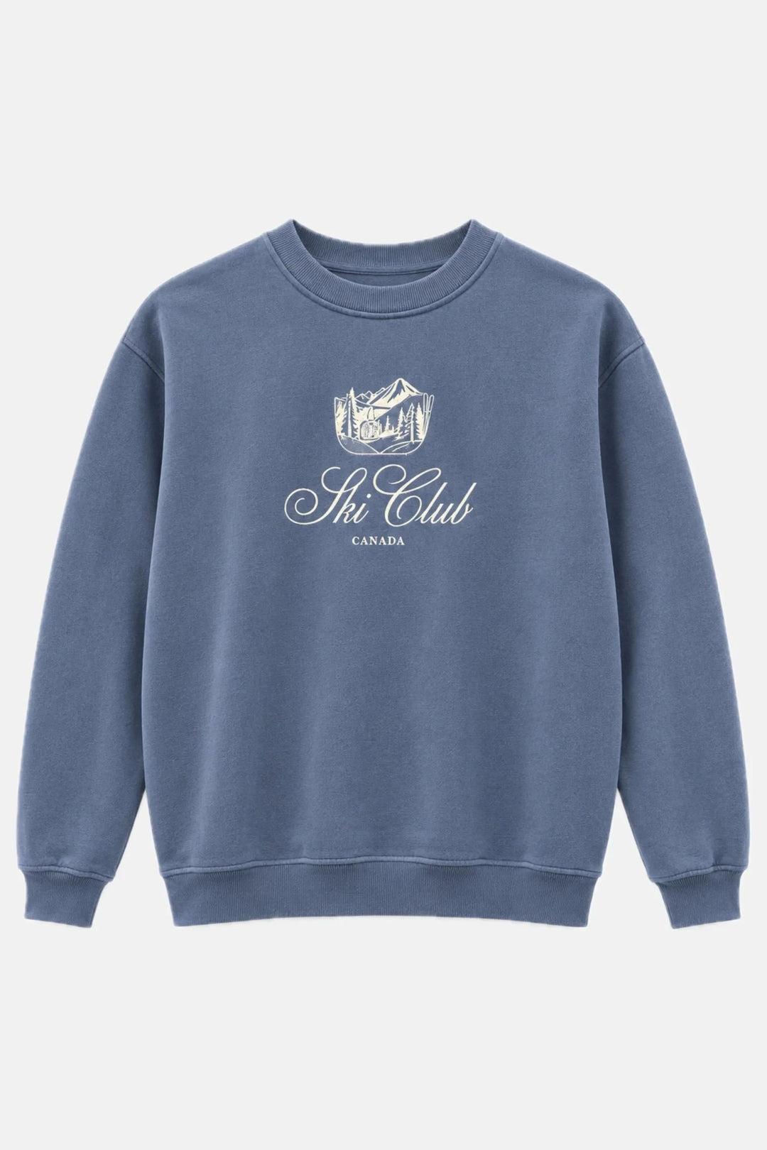 SKI CLUB SWEATERSHIRT SWEATER BLACK &amp; LIBERTY 