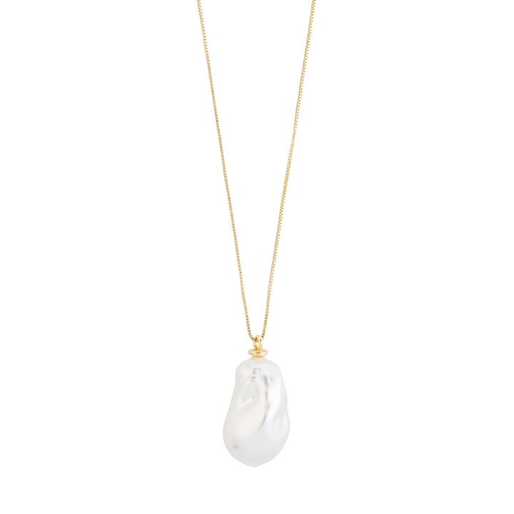 SKY PEARL NECKLACE Jewelry PILGRIM GOLD PLATED 