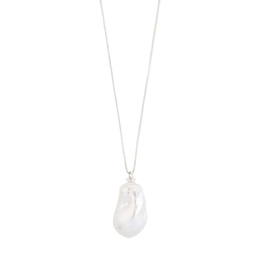 SKY PEARL NECKLACE Jewelry PILGRIM SILVER PLATED 