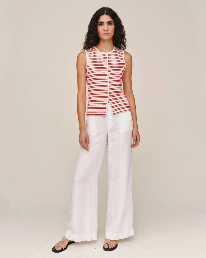 SLEEVELESS FITTED TOP 101 BELLA DAHL 