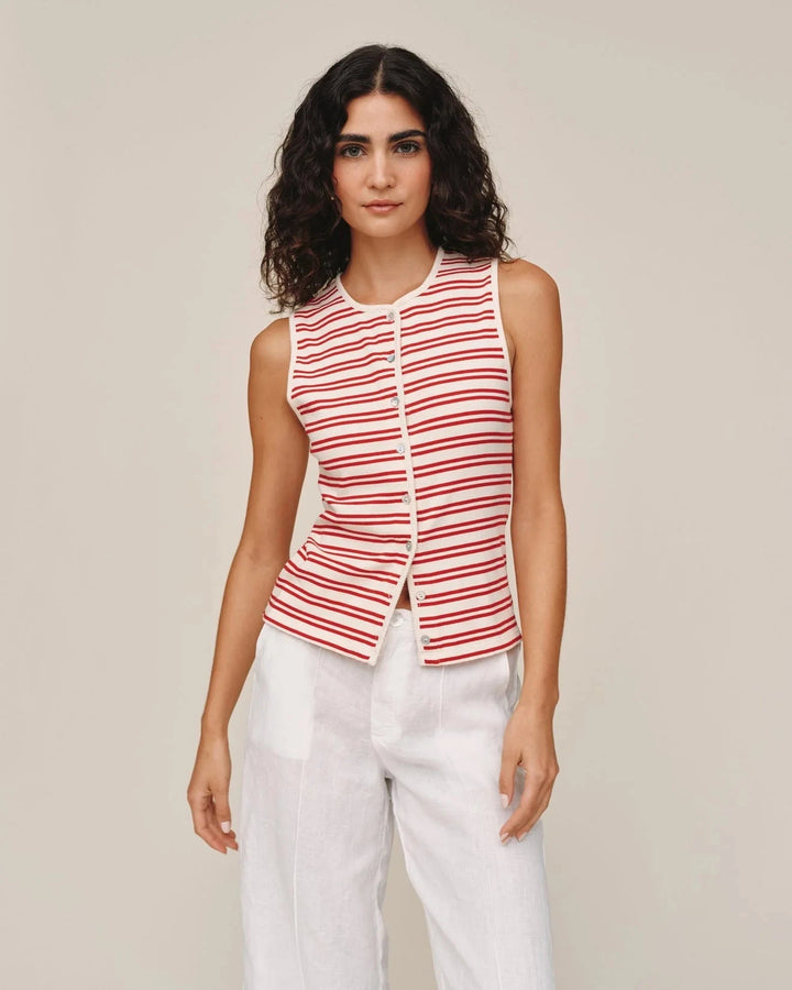 SLEEVELESS FITTED TOP 101 BELLA DAHL 