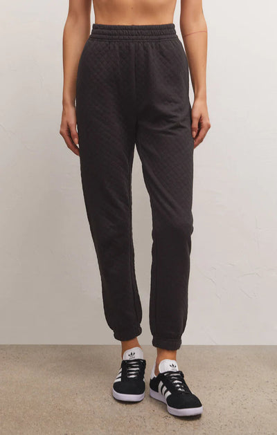 SLIM QUILTED JOGGER Pants Z SUPPLY 