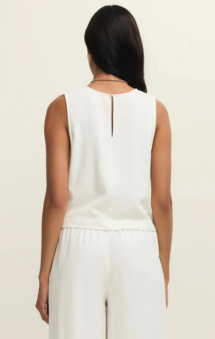 SLOANE LINEN TANK TOP Z SUPPLY 