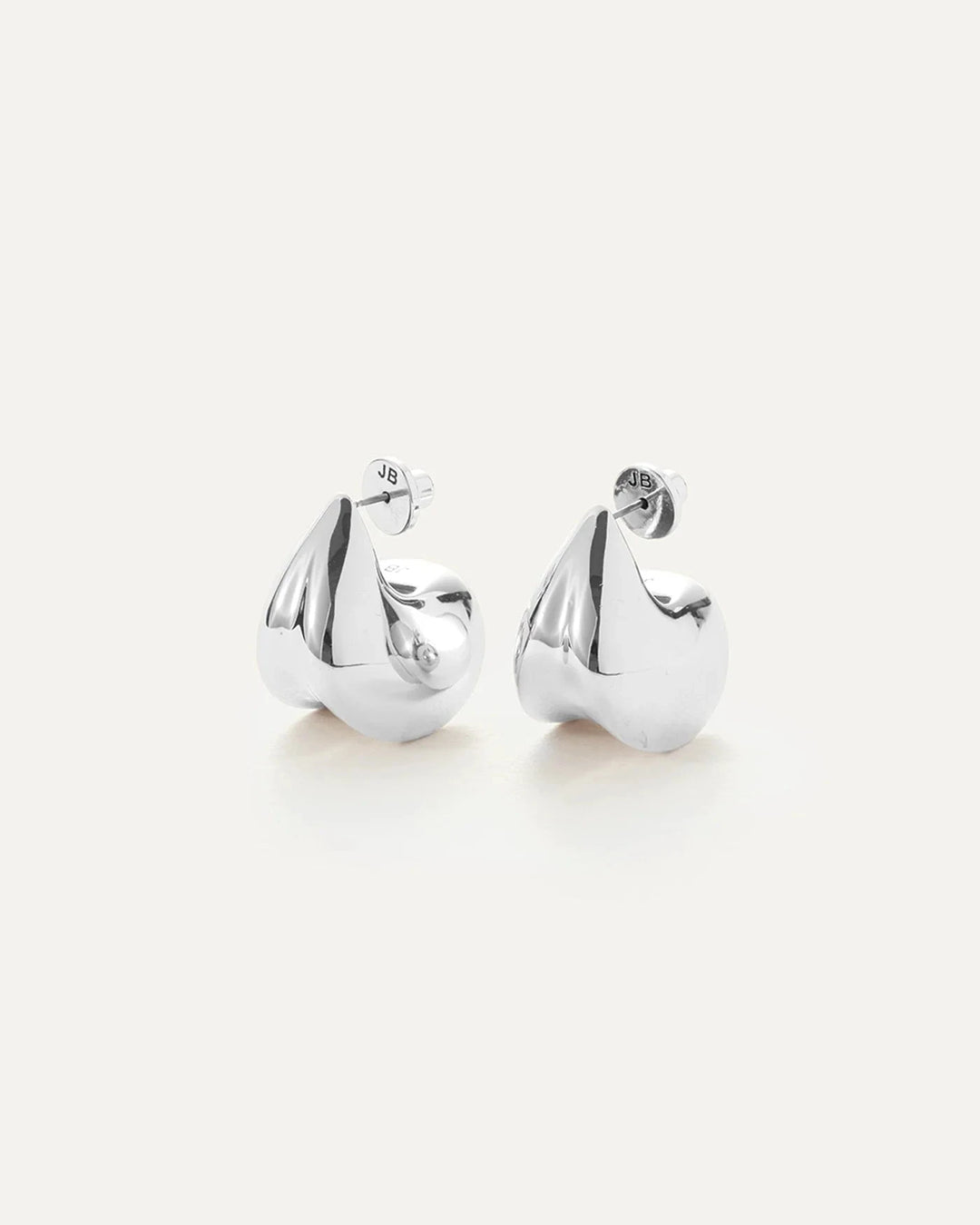 SMALL PAIGE PUFFS Jewelry JENNY BIRD SILVER 