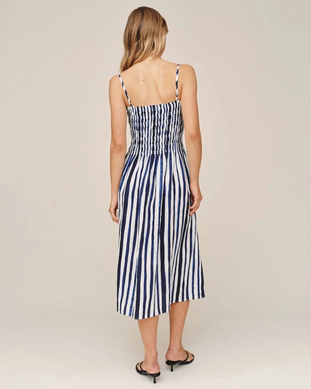 SMOCKED MIDI DRESS Dress BELLA DAHL 