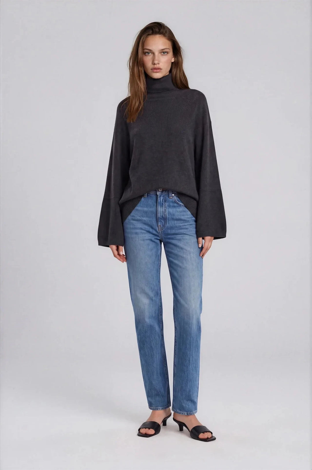 SNOWDRIFT TURTLENECK SWEATER PURE &amp; SIMPLE 