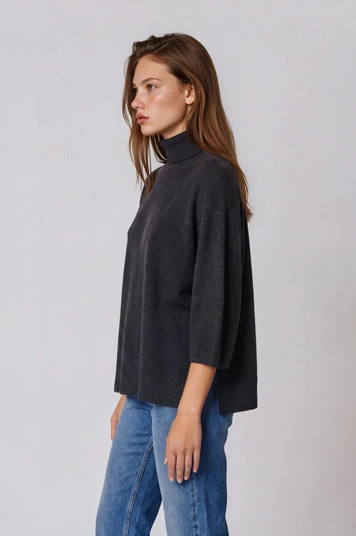 SNOWDRIFT TURTLENECK SWEATER PURE &amp; SIMPLE 